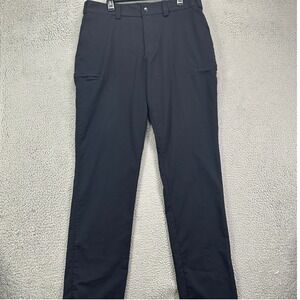 5.11 Tactical Mens Cargo Pants 36 Black Flat Front Straight Merino Wool Blend